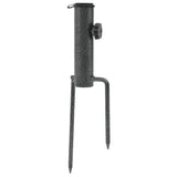 Vidaxx parasolstativer med stifter 2 stk 9x35 cm galvaniseret stål