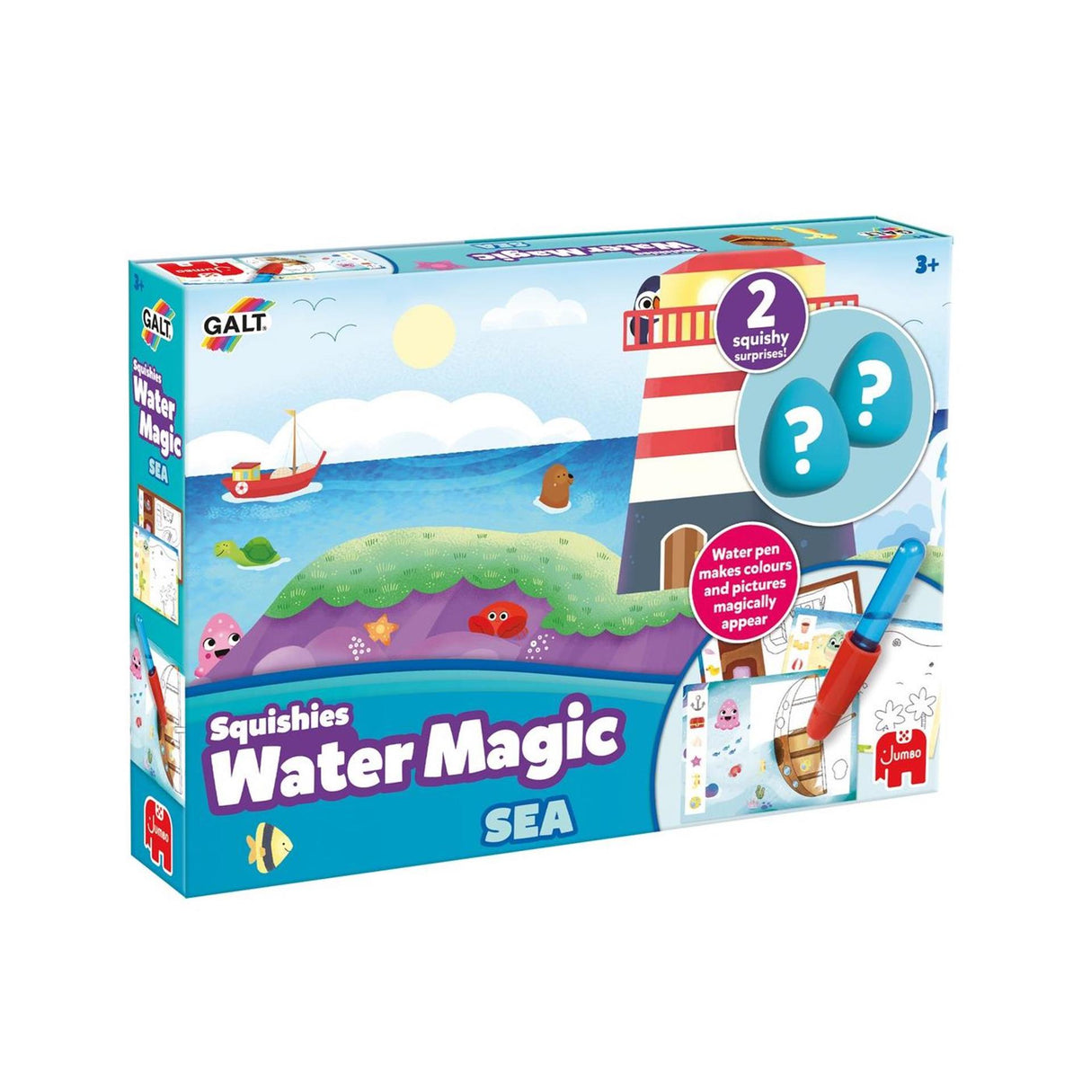 Jumbo vandmagiske squishies havdyr