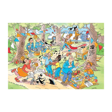 Jumbo puslespil Jan Van Haasteren Junior Vrijmarkt (240) | 2 stk