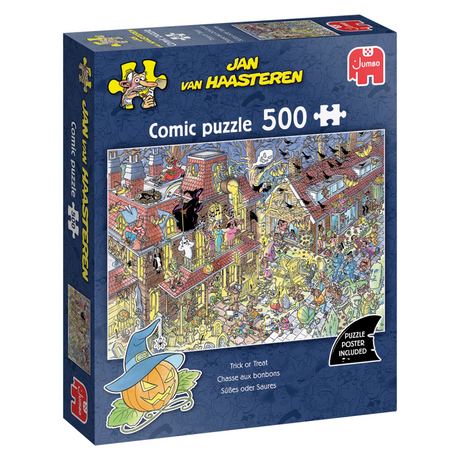 Jumbo Jan van Haasteren puslespil trick or treat 500 stk