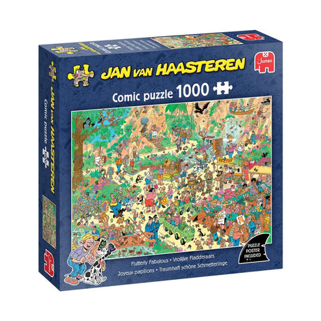 Jan van Haasteren JVH puslespil muntre flagrer 1000 stk