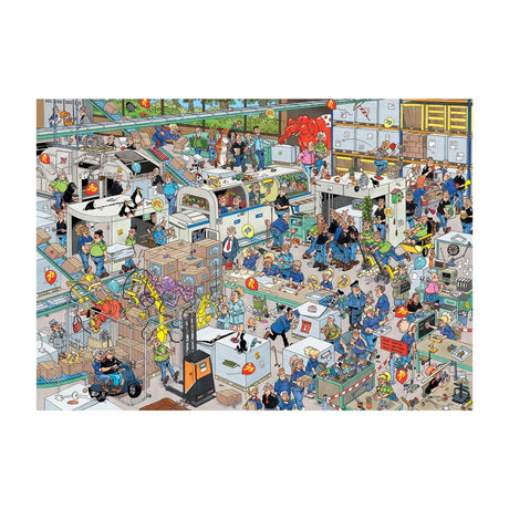 Jumbopuslespil Jan van Haasteren Games Factory (1000) | 2 stk