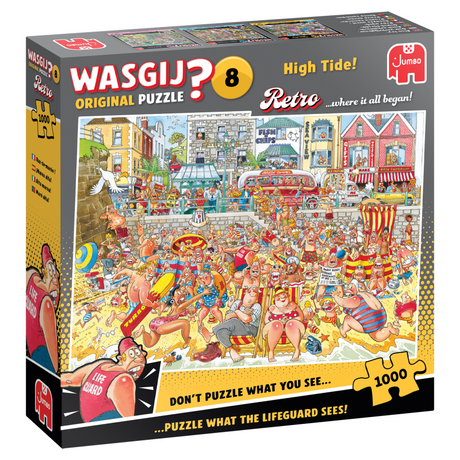 Jumbo wasgij retro original 8 puslespil - flood!, 1000 stk.