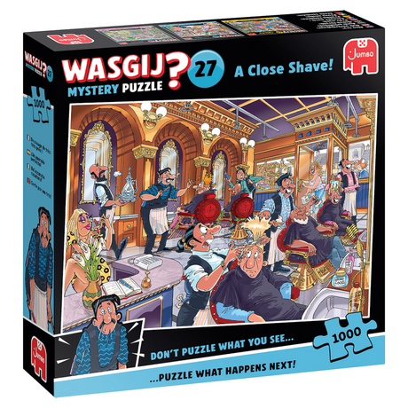 Wasgij mystery 27 puslespil - ild i gryden!, 1000 stk.