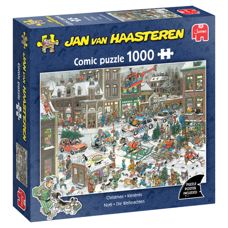 Jumbo Jan van Haasteren puslespil - jul, 1000 stk.