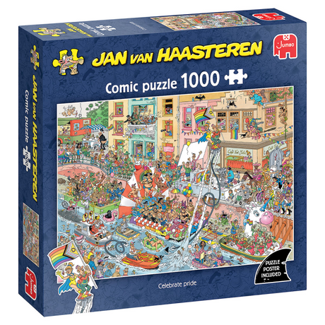 Jan van Haasteren Fejr Pride 1000 stykker