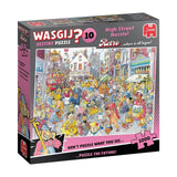 Jumbo wasgij retro destiny 10 - chaos in de winkelstraat! - 1000 stukjes puzzel - legpuzzel voor volwassenen