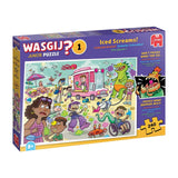 Jumbo wasgij junior - ijskoude kreten! - 240 stukjes - legpuzzel voor kinderen