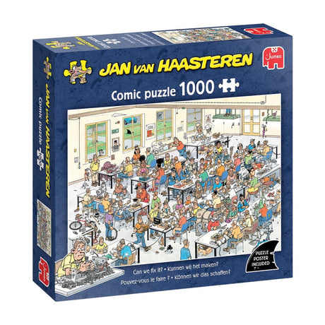 Jumbo Jan van Haasteren puslespil - kan vi klare det? - 1000 stk.