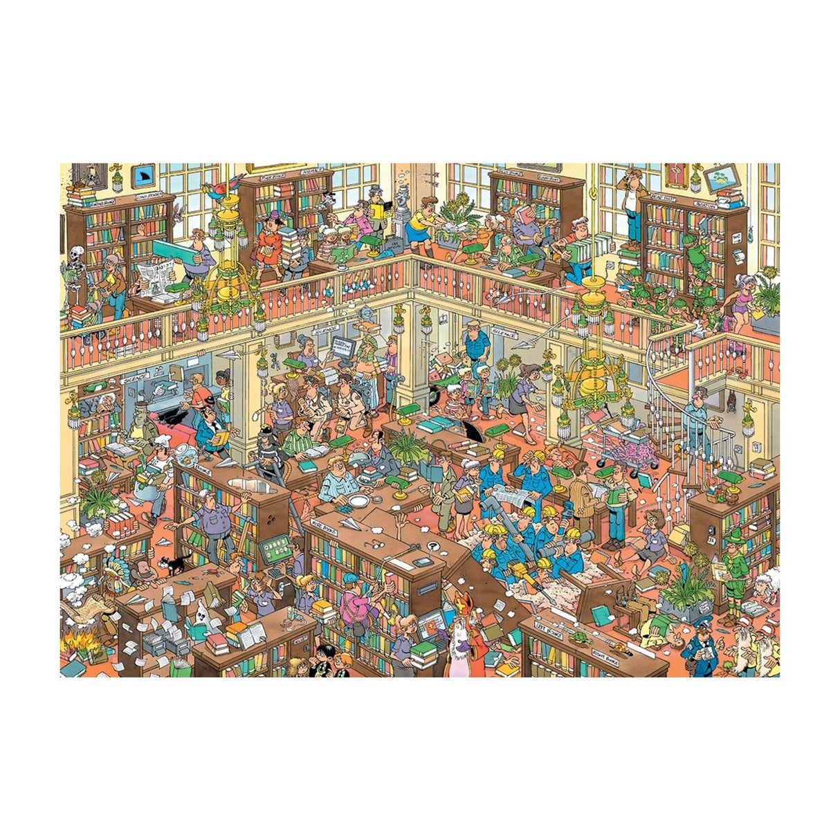 Jumbo jan van haasteren puzzel 500 bibliotheek xl stukjes