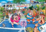 Jumbo wasgij original 49 - paniek op de padelbaan! - 1000 stukjes