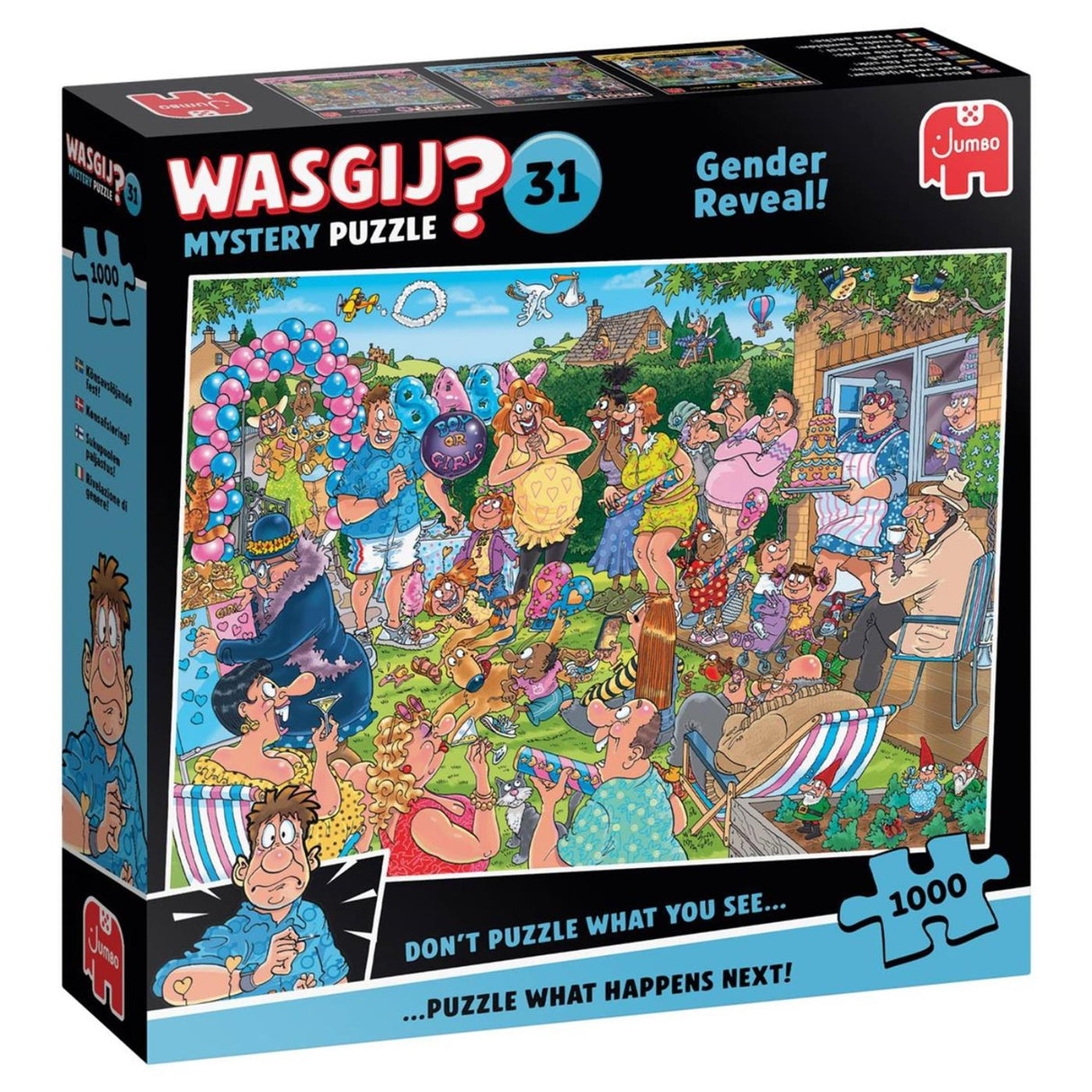 Jumbo wasgij mystery 31 - gender reveal! - 1000 stukjes