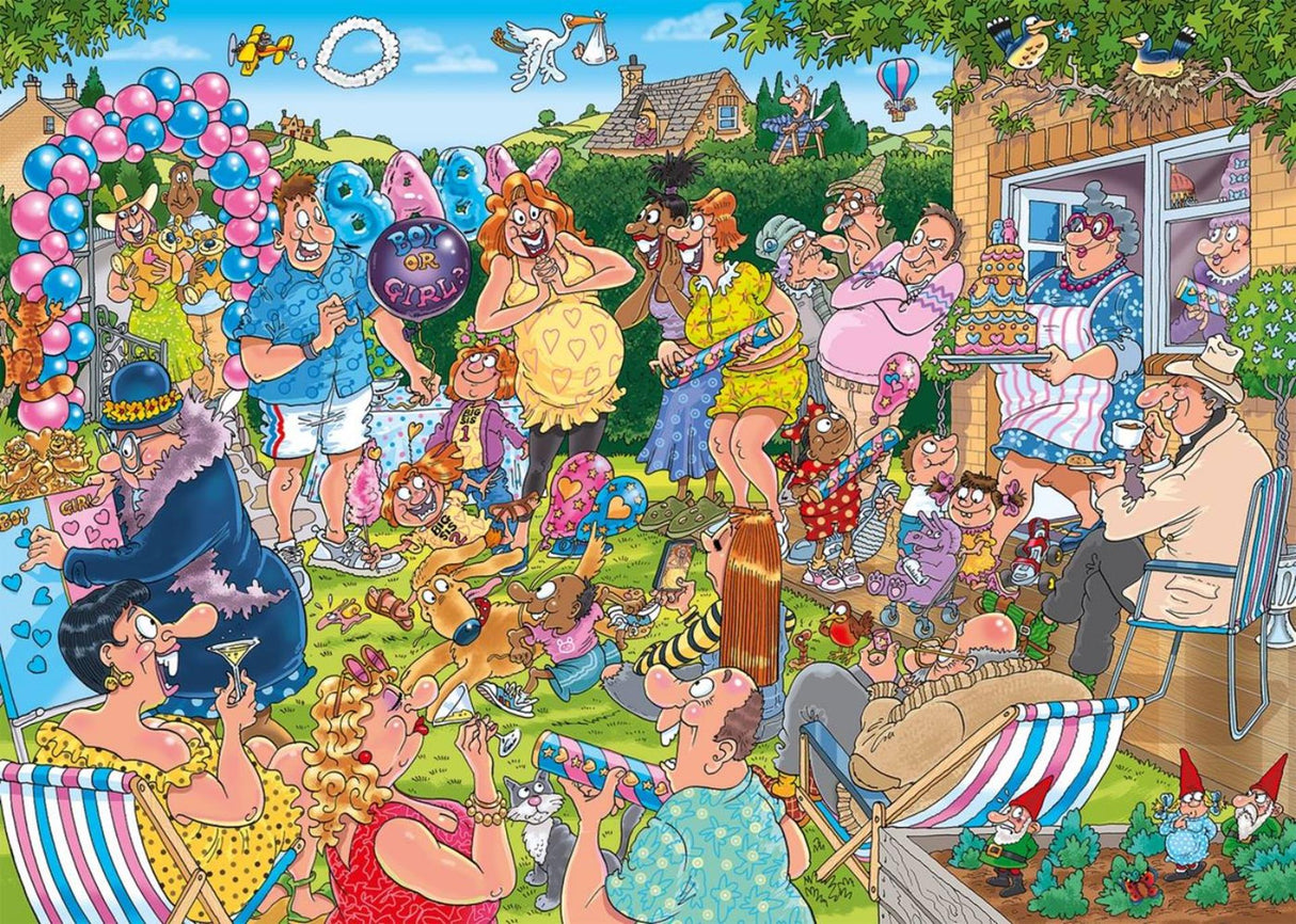 Jumbo wasgij mystery 31 - gender reveal! - 1000 stukjes