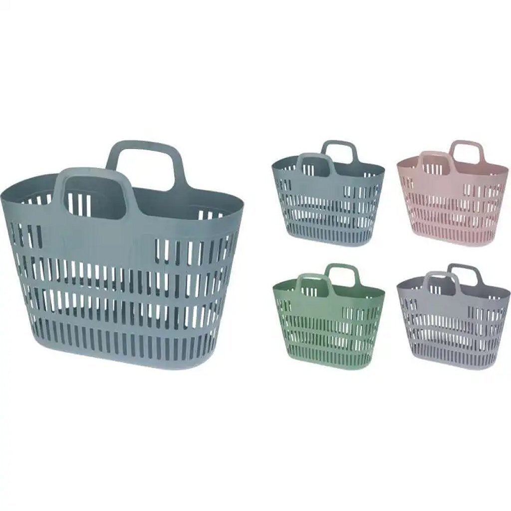 Overige merken shopper 22x41 cm kunststof verschillende uitvoeringen