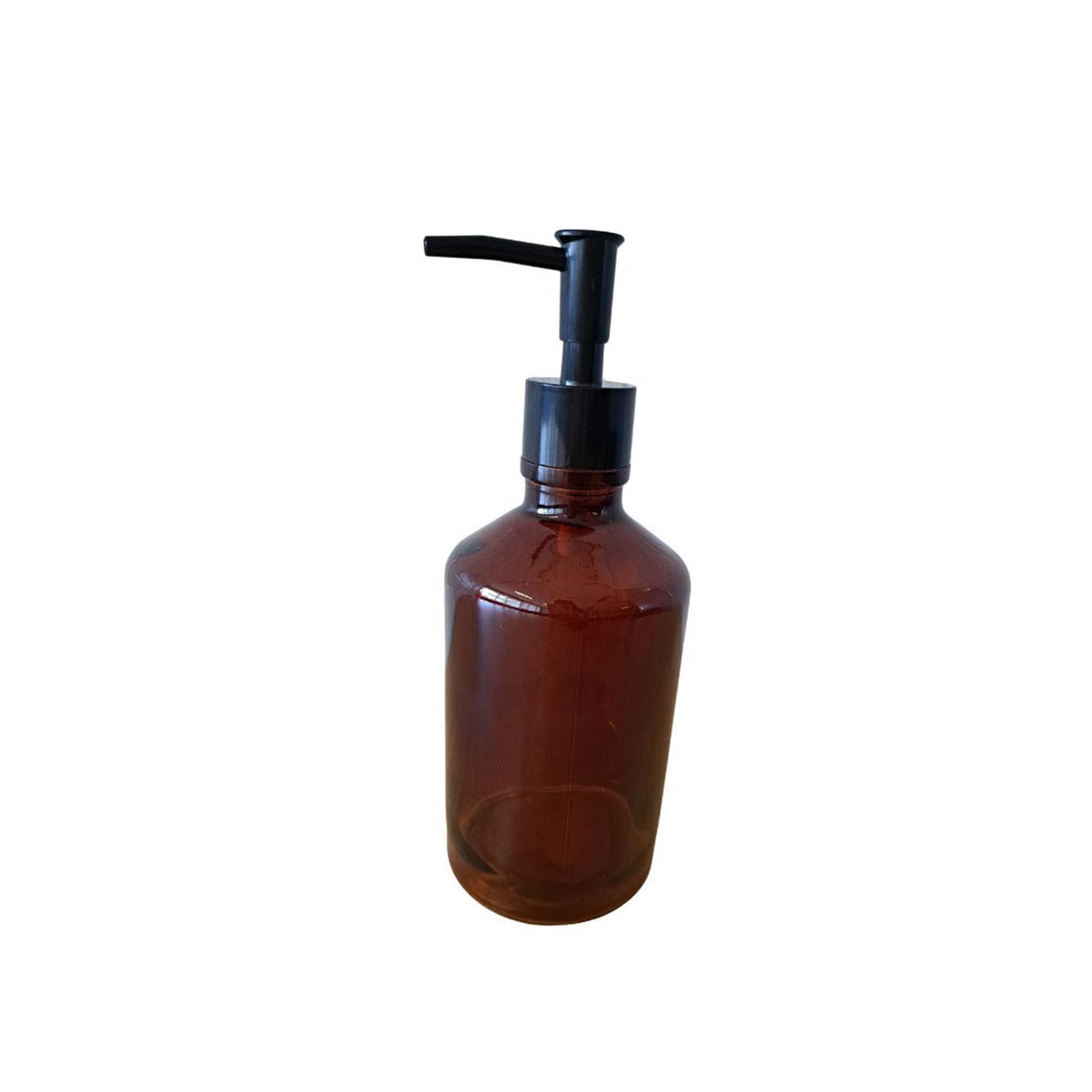 Sæbedispenser glas brun, sæbedispenser glas brun