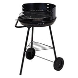 Bbq barbecue 43x70 cm zwart
