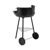Bbq barbecue 43x70 cm zwart