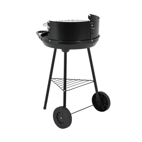Bbq barbecue 43x70 cm zwart