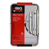 BBQ grill fade 34x23x2,5 cm 5 stk