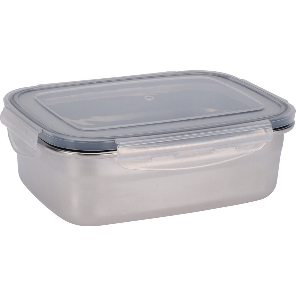 Excellent houseware voorraaddoos 750 ml rvs grijs