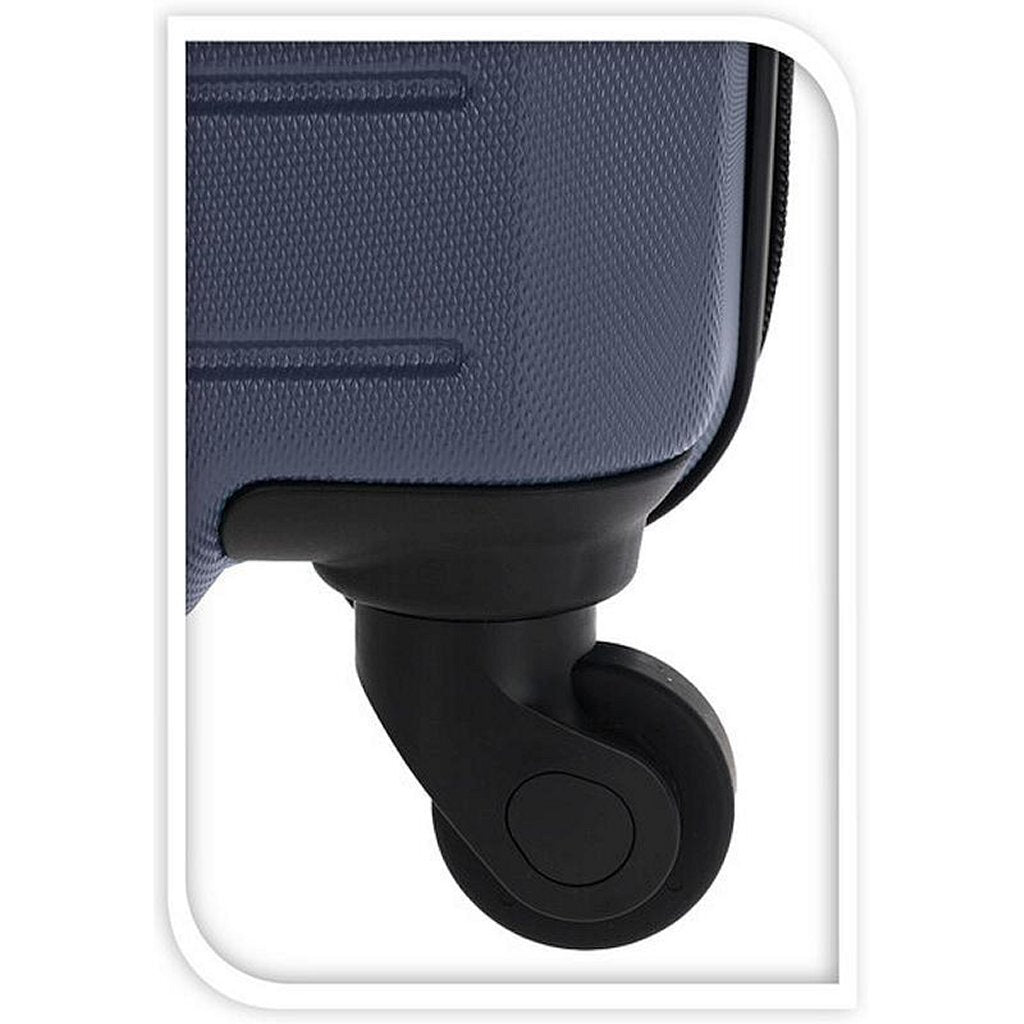 Overige merken proworld kofferset 50-60-70 cm donkerblauw