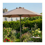 Overige merken parasol 230x220 cm taupe