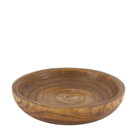 Dijk natural collections schaal rond hout ø35x7cm schaal rond hout ø35x7cm