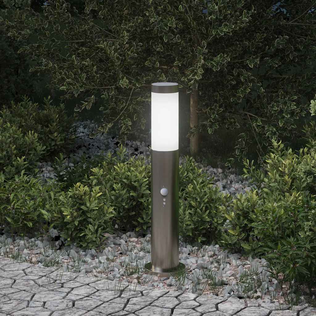 Vidaxx pullertbelysning med sensor 50 cm rustfrit stål IP44