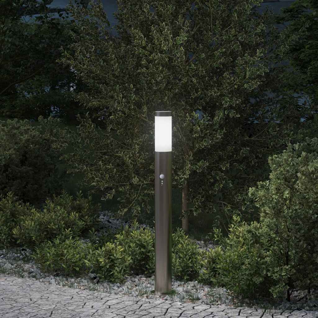 Vidaxx pullertbelysning med sensor 80 cm rustfrit stål IP44