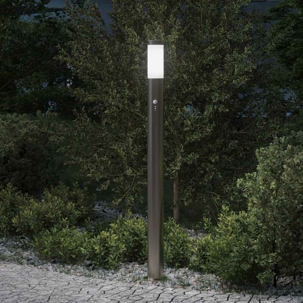 Vidaxx pullertbelysning med sensor 110 cm rustfrit stål IP44