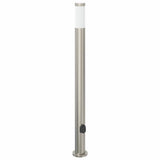 Vidaxl pullertlygte med fatning 110 cm rustfrit stål IP44