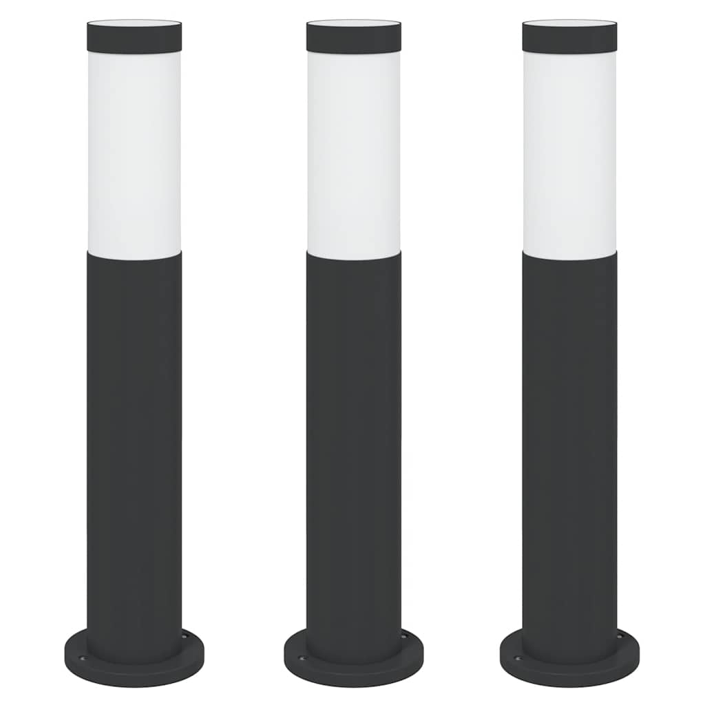 Vidaxx pullertbelysning 3 stk 50 cm rustfrit stål IP44