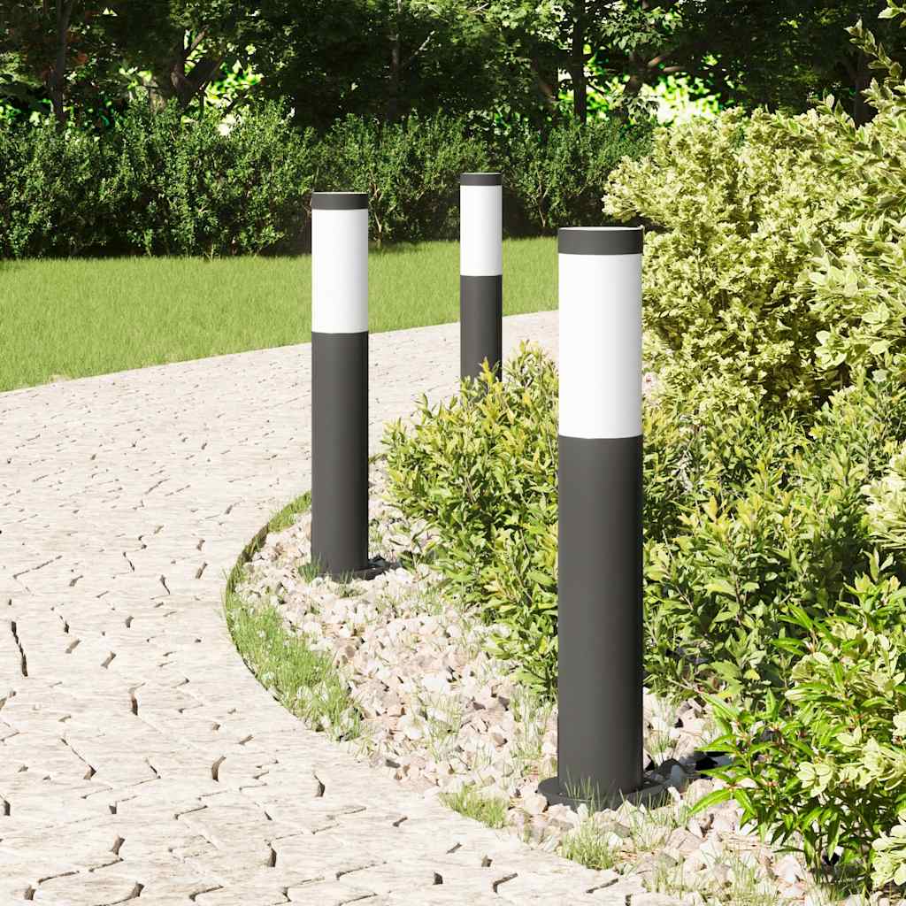Vidaxx pullertbelysning 3 stk 50 cm rustfrit stål IP44