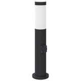 Vidaxl pullertlys med fatning 50 cm rustfrit stål IP44