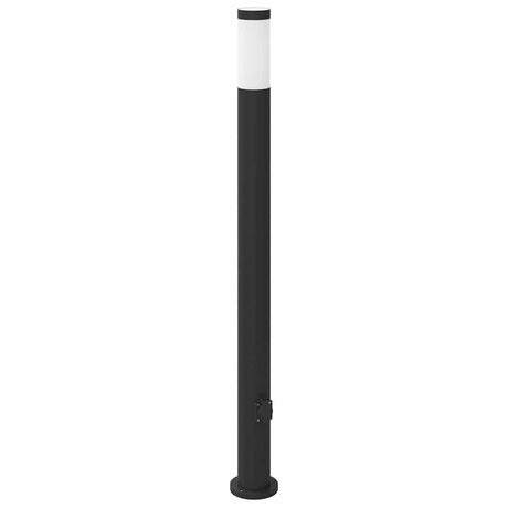 Vidaxl pullertlygte med fatning 110 cm rustfrit stål IP44