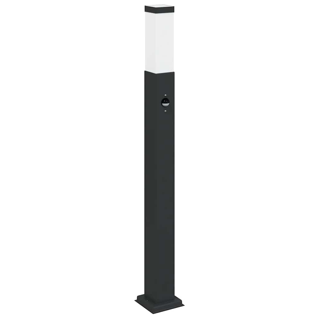 Vidaxx pullertbelysning med sensor 80 cm sort IP44