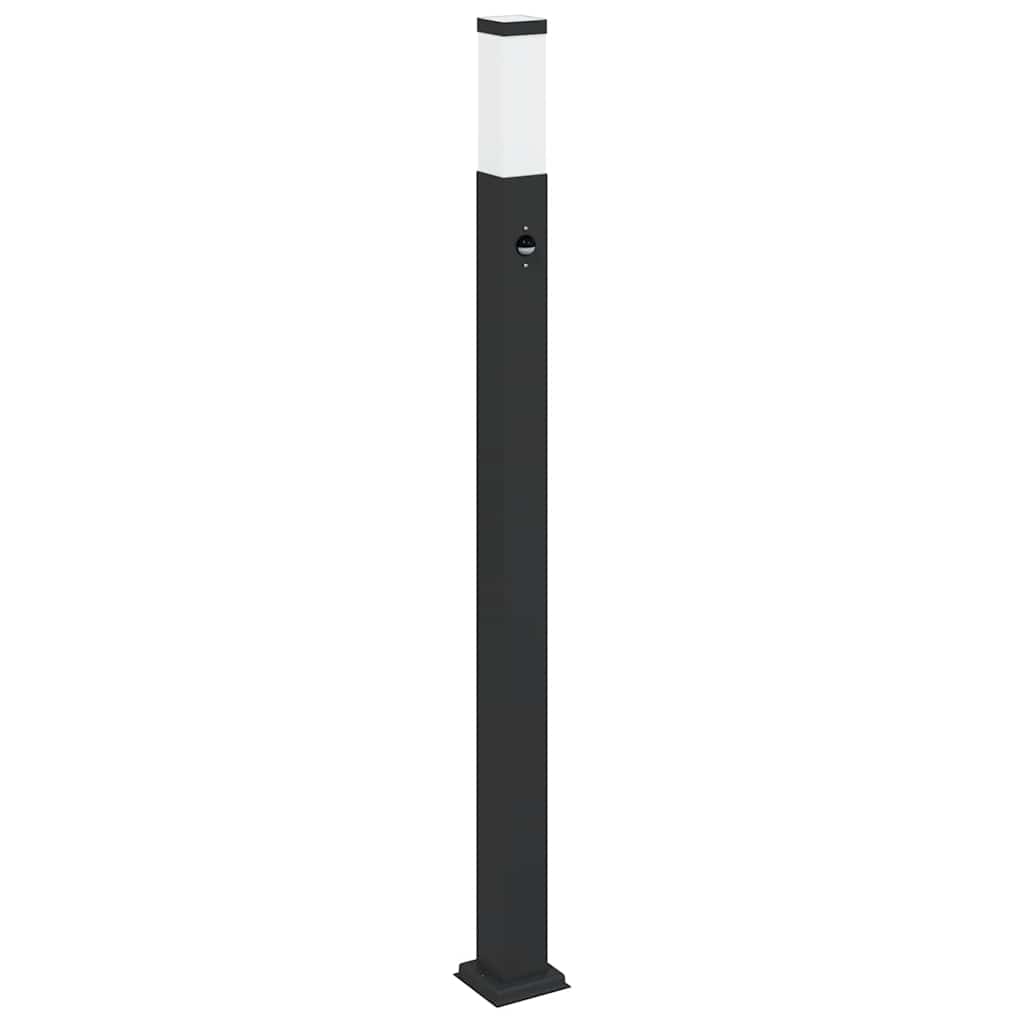 Vidaxx pullertbelysning med sensor 110 cm sort IP44