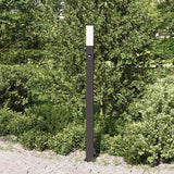 Vidaxx pullertbelysning med sensor 110 cm sort IP44