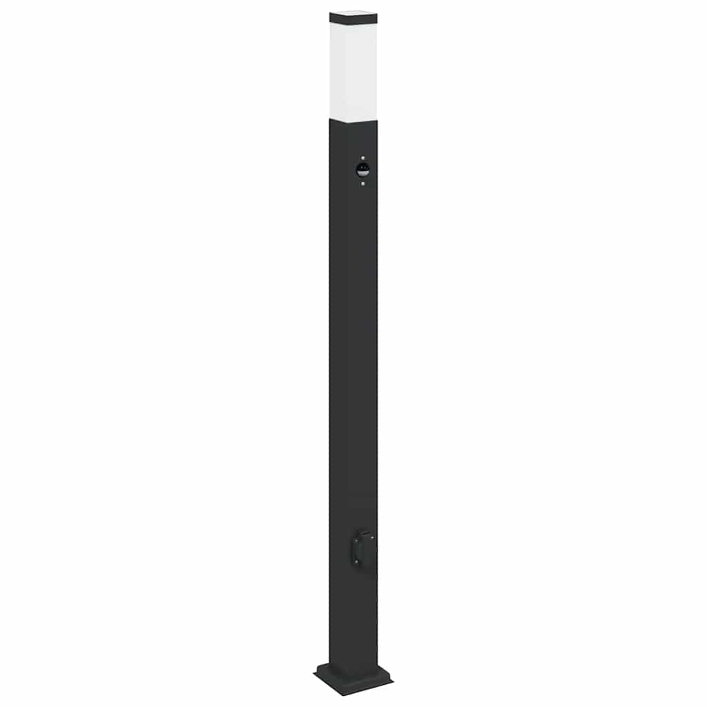 Vidaxx pullertlys med sensor og fatning 110 cm sort IP44