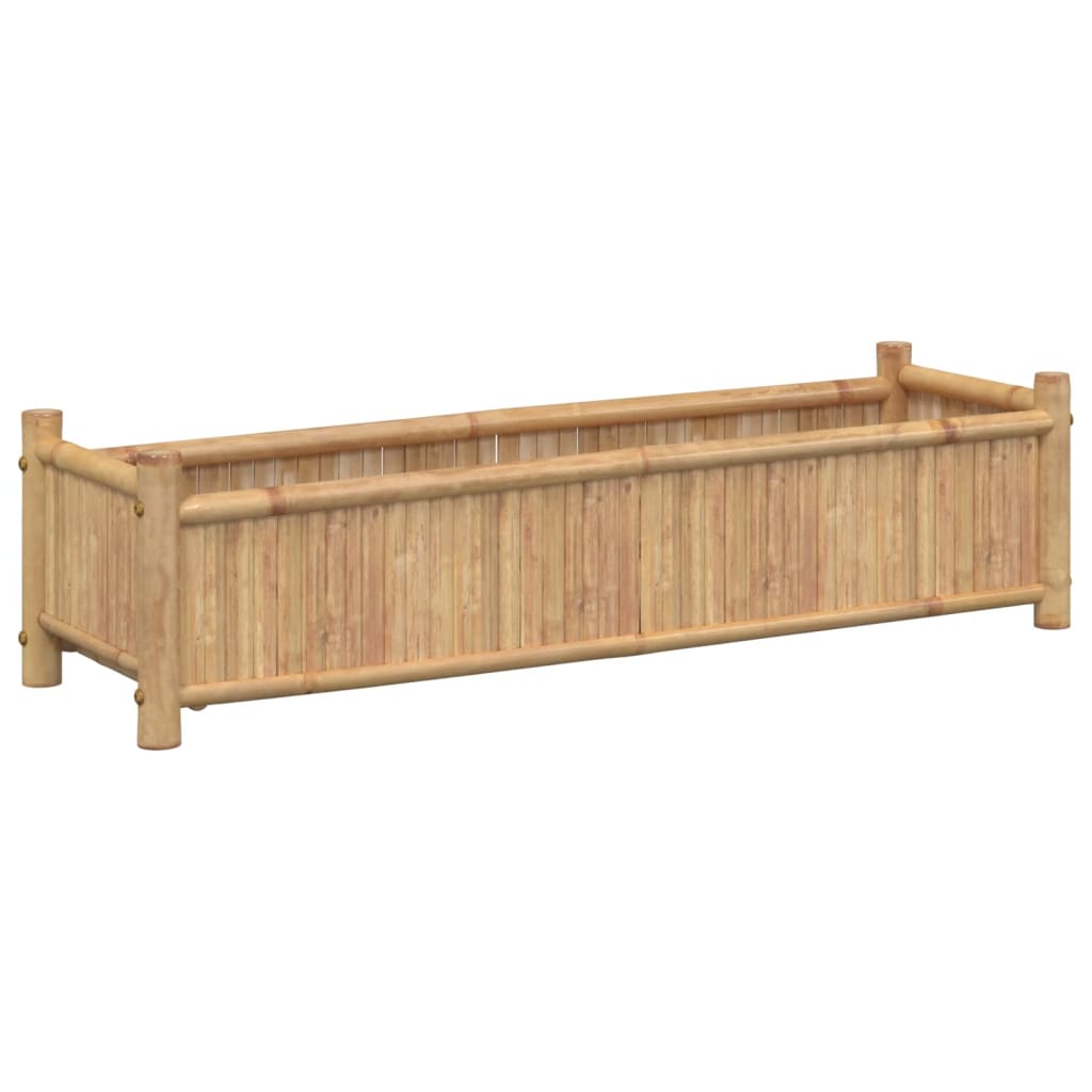 Vidaxx plantekasse 100x30x25 cm bambus