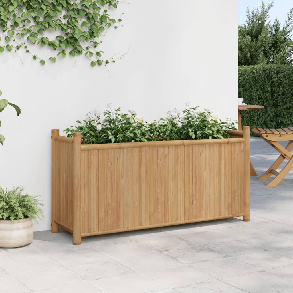 Vidaxx plantekasse 100x30x50 cm bambus