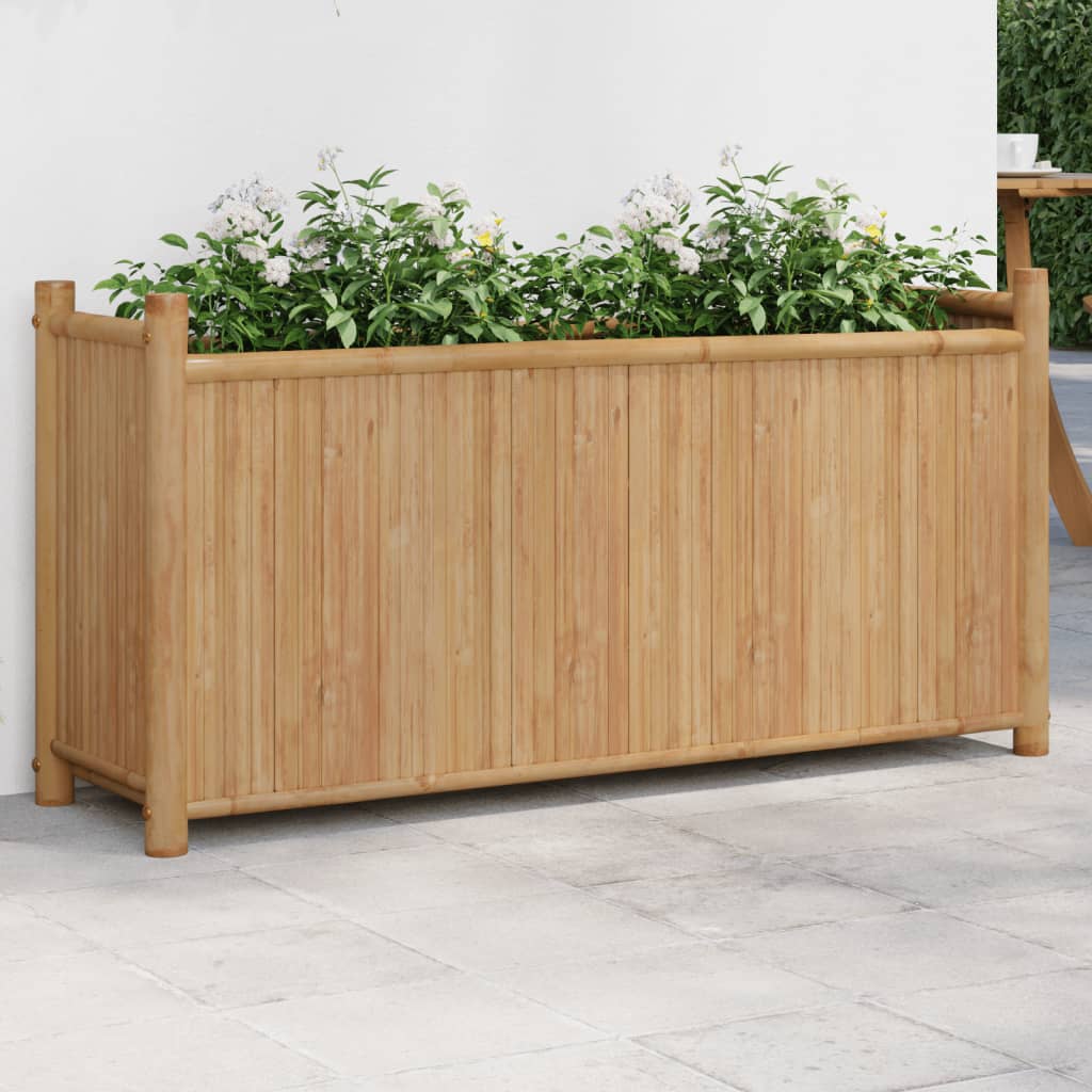Vidaxx plantekasse 100x30x50 cm bambus
