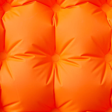 Vidaxl campingmadras med pude selvoppustelig 1-personers orange