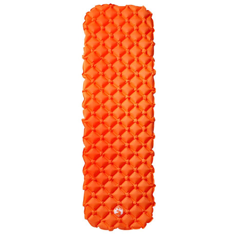 Vidaxx oppustelig campingmadras 190x58x6 cm 1-personers orange
