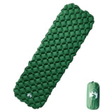 Vidaxx oppustelig campingmadras 190x58x6 cm 1-personers grøn