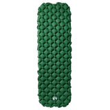 Vidaxx oppustelig campingmadras 190x58x6 cm 1-personers grøn