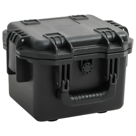 VidaXL flightcase bærbar 30x24,5x20 cm pp sort