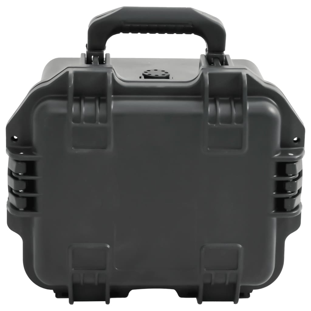 VidaXL flightcase bærbar 30x24,5x20 cm pp sort
