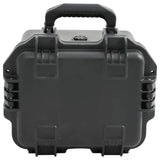 VidaXL flightcase bærbar 30x24,5x20 cm pp sort
