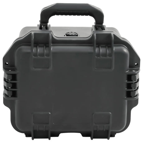 VidaXL flightcase bærbar 30x24,5x20 cm pp sort